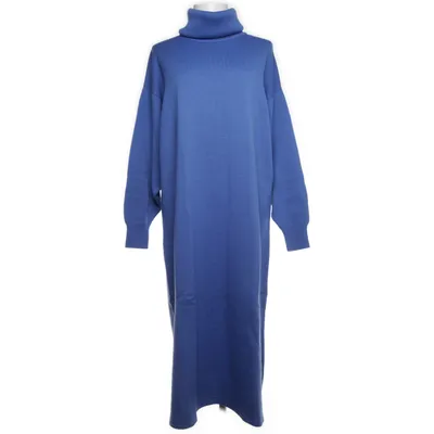 Turtleneck dress (Blue) from Rodier Paris Acrylic, Wool