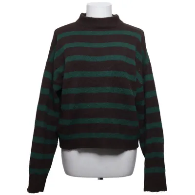 Trui (Bruin, Groen) van Mango Acryl, Elastaan, Polyamide, Polyester