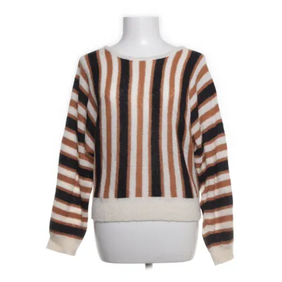 Tröja (Brun, Svart, Vit) från Part Two Alpackaull, Ull, Återvunnen polyester