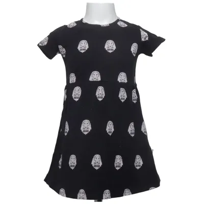 Dress (Black, White) from Carlijnq Elastane, Organic cotton
