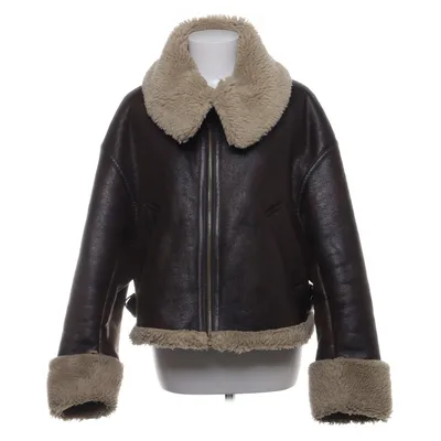 Shearlingjacka (Brun, Beige) från Zara Polyester