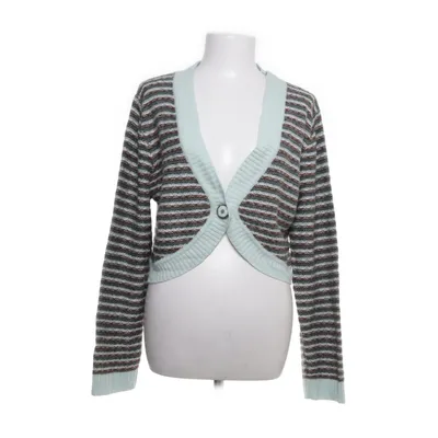 Cardigan (Groen, Meerkleurig) van Jackpot Angora, Kasjmier, Nylon, Wol, Viscose