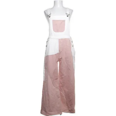 Dungarees (Pink, White) from Cider