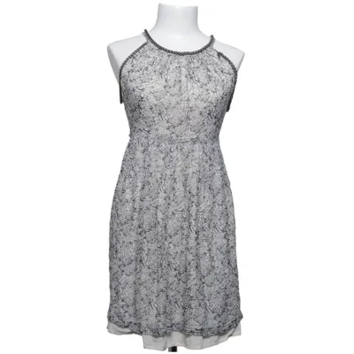 Dress (Gray, White) from Thomas Wylde Silk