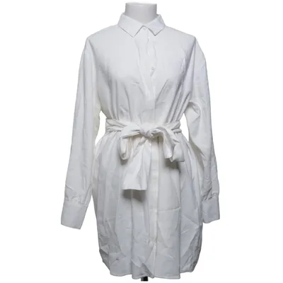Shirt dress (White) from Three Sixty Five Polyester, Viscose
