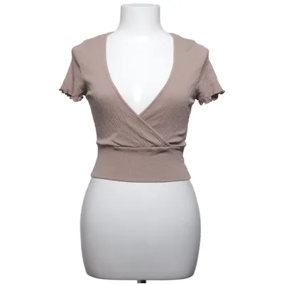Omlottopp (Brun) från Bik Bok Elastan, Polyester, Viskos