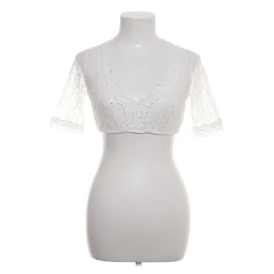 Crop top (Wit) van Krüger Elastaan, Polyamide