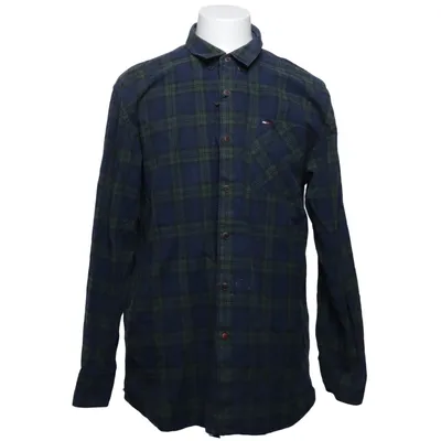 Flanellskjorta (Blå, Grön) från Tommy Hilfiger Denim Bomull