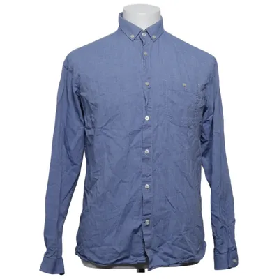 Chemise (Bleu) de Knowledge Cotton Apparel Coton biologique