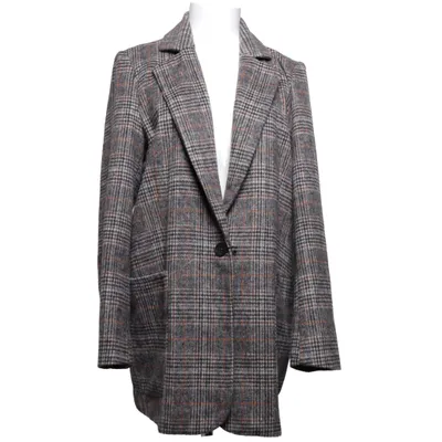 Kavaj (Grå, Brun, Flerfärgad) från Soaked in Luxury Polyester, Ull