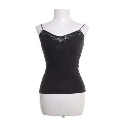 Tank Top (Black) from BCBG Max Azria Modal, Polyester, Silk