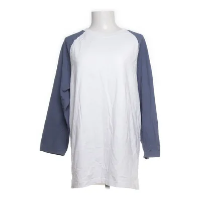 Baseballtröja (Vit, Blå) från New Garments Bomull