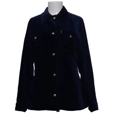 Veste (Bleu) de Katharine Hamnett Acétate, Coton