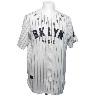 Baseballtrøje (Hvid, Sort) fra Rocawear Polyester
