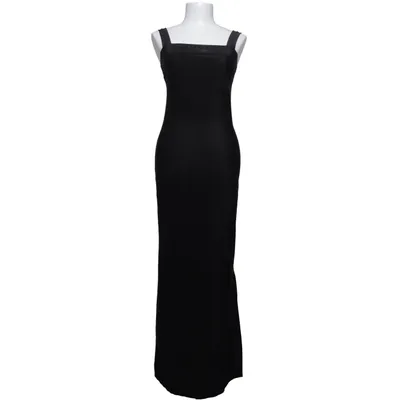 Robe longue (Noir) de Lu Lu Fl'h Élasthane, Polyester