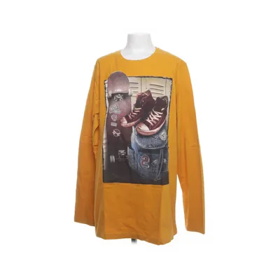 Long sleeve T-shirt (Yellow) from Skate Nation Cotton