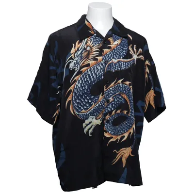 Short sleeve shirt (Black, Blue, Multicolored) from Urban Rags Polyester