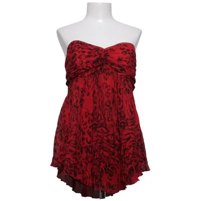 Tube top (Rood, Zwart) van Express Design Studio Polyester, Zijde