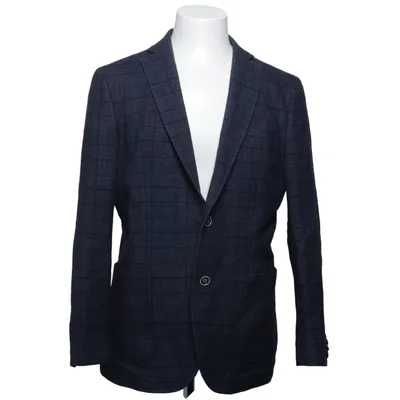 Blazer (Blauw) van Pour Homme Katoen, Polyamide, Polyester, Viscose, Wol