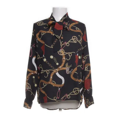 Blouse lavallière (Noir, Multicolore) de Co-Ika Élasthane, Polyester