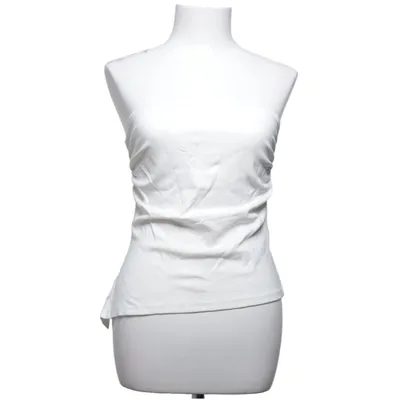 Tube top (White) from Bershka Polyamide, Viscose