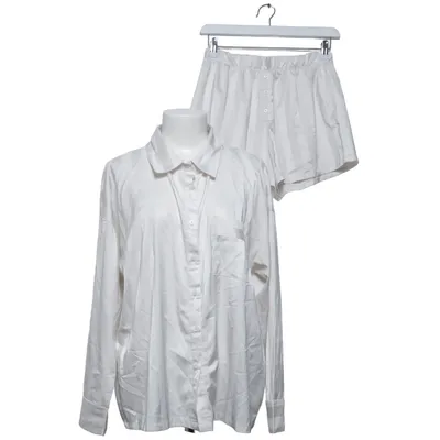 Pyjama (Weiß) von Lounge Elasthan, Recyceltes Polyester