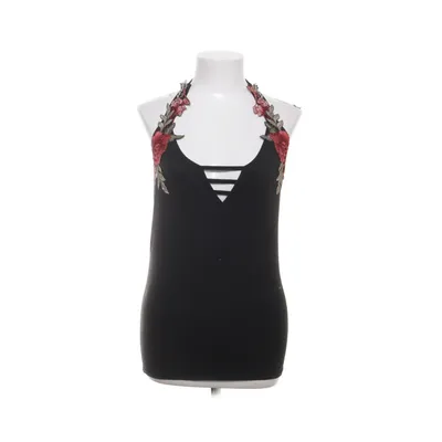 Halterneck top (Sort, Rød, Grøn)