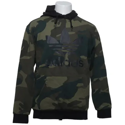 Hættetrøje (Grøn, Sort, Flerfarvet) fra Adidas Originals Bomuld, Elastan