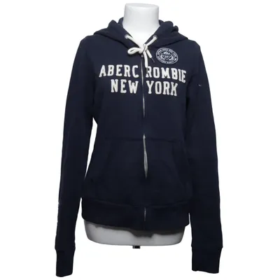 Huvtröja (Blå) från Abercrombie & Fitch Bomull, Polyester