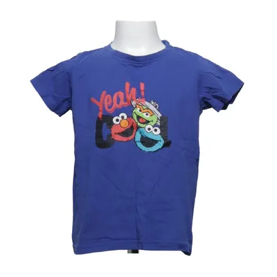 T-shirt (Bleu, Multicolore) de Sesame Street Coton