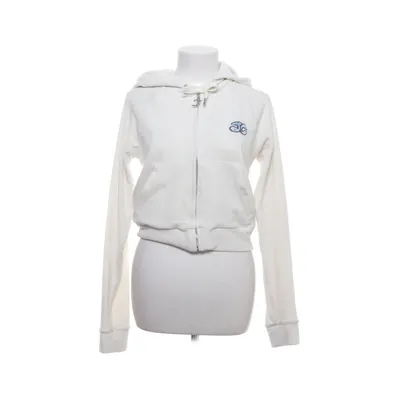 Huvtröja (Vit) från Juicy Couture Elastan, Polyester