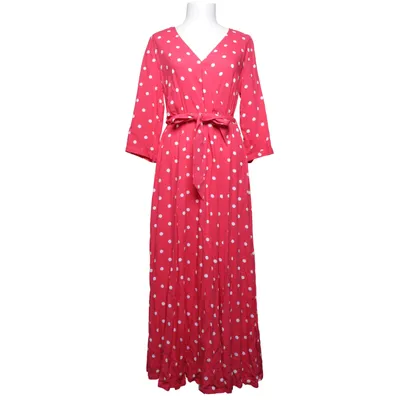 Maxikjole (Hvid, Pink) fra Women Essentials by Tchibo Viscose