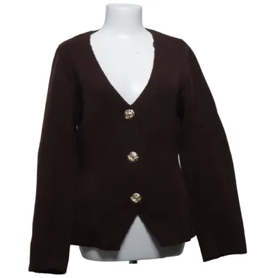 Cardigan (Brown) from Mango Acrylic, Polyamide, Wool