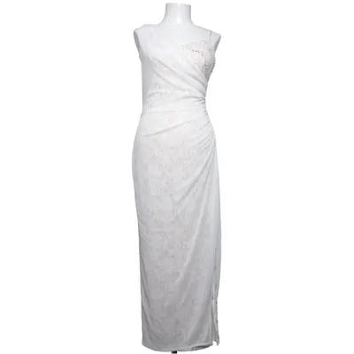 Evening gown (White, Beige) from Morgan & Co Elastane, Polyamide, Polyester