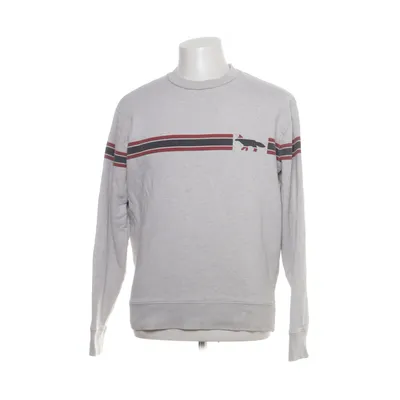 Collegetröja (Grå, Röd) från Maison Kitsuné