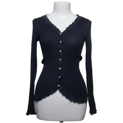 Cardigan (Blauw) van Rosemunde Katoen, Zijde