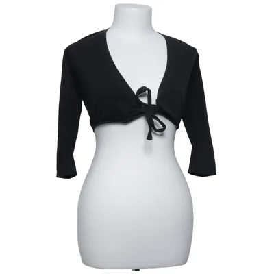 Wrap cardigan (Black) from Katz Dancewear Cotton, Elastane