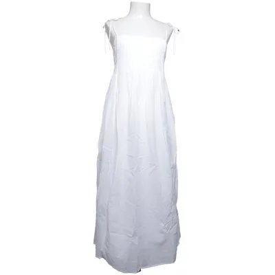 Klänning (Vit) från Abercrombie & Fitch Bomull, Elastan, Polyester