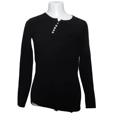Henley T-shirt (Sort) fra Army of Me Akryl, Bomuld