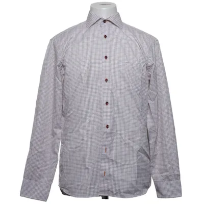 Shirt (White, Multicolored) from Oscar of Sweden Cotton