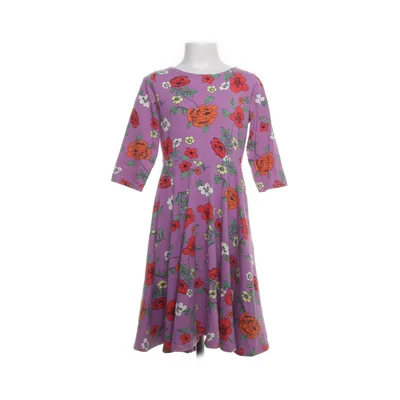 Dress (Purple, Multicolored) from Polarn O. Pyret Cotton, Elastane