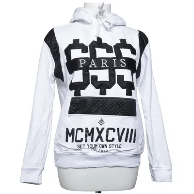 Hoodie (White) from Violento Cotton