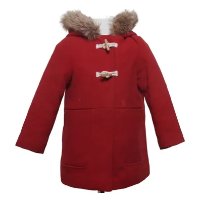 Dufflecoat (Rød) fra Vertbaudet Akryl, Polyamid, Polyester, Viscose, Uld