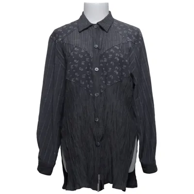 Shirt (Gray) from Axara Polyester, Viscose
