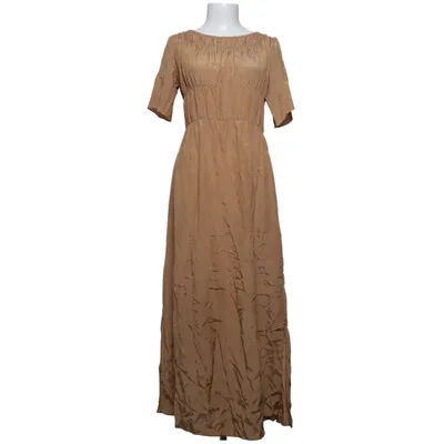 Jurk (Bruin) van Arket Lyocell, Viscose