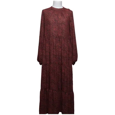 Robe longue (Marron, Noir) de Angelica Polyester