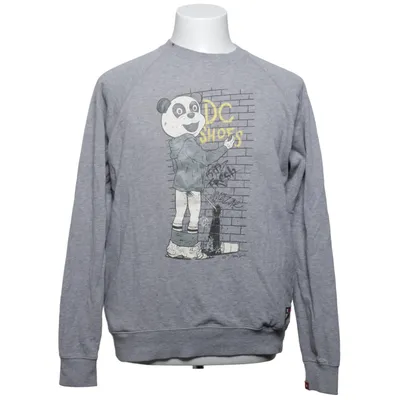 Collegetröja (Grå, Flerfärgad) från DC Shoes Bomull, Elastan, Polyester