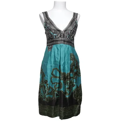 Klänning (Blå, Brun, Flerfärgad) från Ana Alcazar Bomull, Polyester, Silke