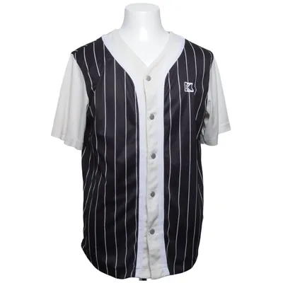 Baseball T-shirt (Black, White) from Karl Kani Recycled polyester