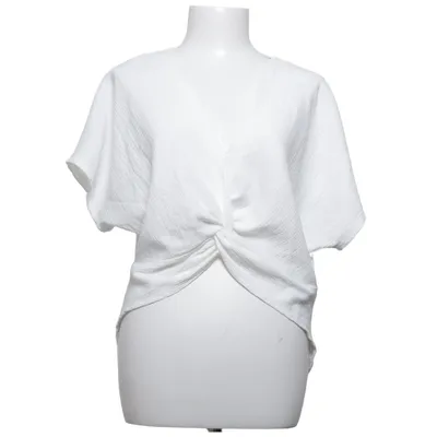 Top (Wit) van Zara Woman Collection Elastaan, Polyester
